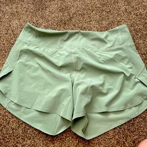 Athleta run with it shorts.